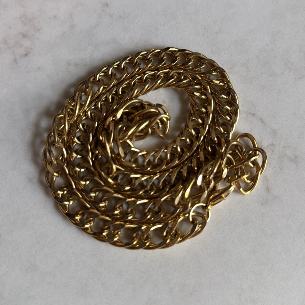 Vintage Gold Chain Necklace